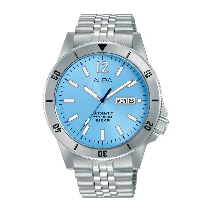 Alba Olympic Blue Automatic Watch AL4653X1