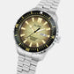 Mechanical Men Automatic Gold Dial Analog Stainless Steel Watch AL4733X1