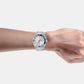 Mechanical Men Automatic Silver Dial Analog Stainless Steel Watch AL4765X1