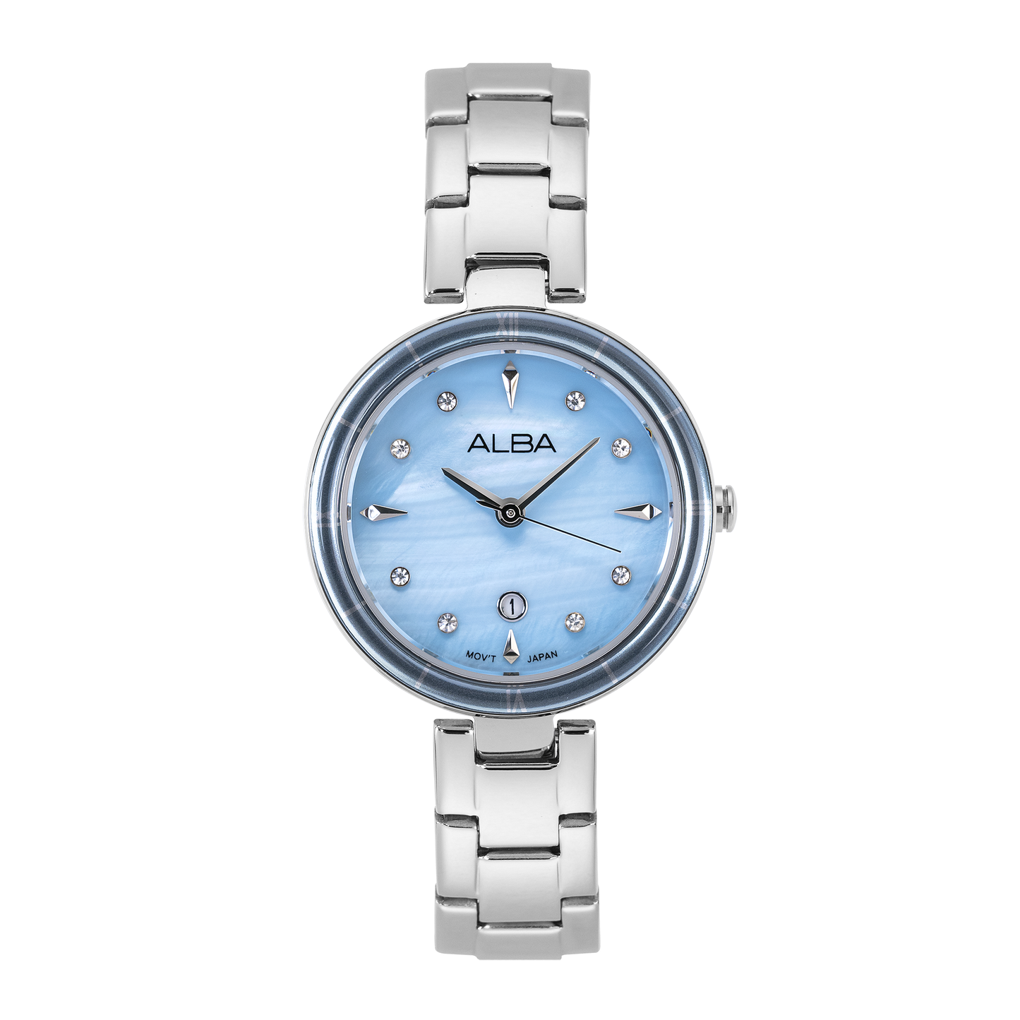 Alba AH7AX1X1 Sky Blue Ladies Watch