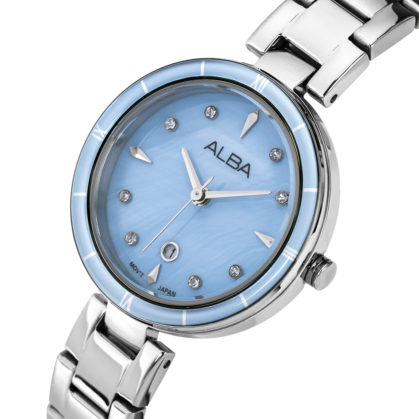 Alba AH7AX1X1 Sky Blue Ladies Watch