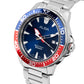 AS9T97X1 Blue & Red Dial Quartz Watch