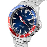 AS9T97X1 Blue & Red Dial Quartz Watch