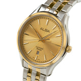 AS9T64X1 Golden Poppy Patterned Dial Quartz Watch