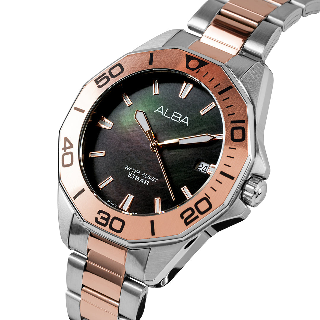 AG8P19X1 Onyx Black Dial Ladies Watch