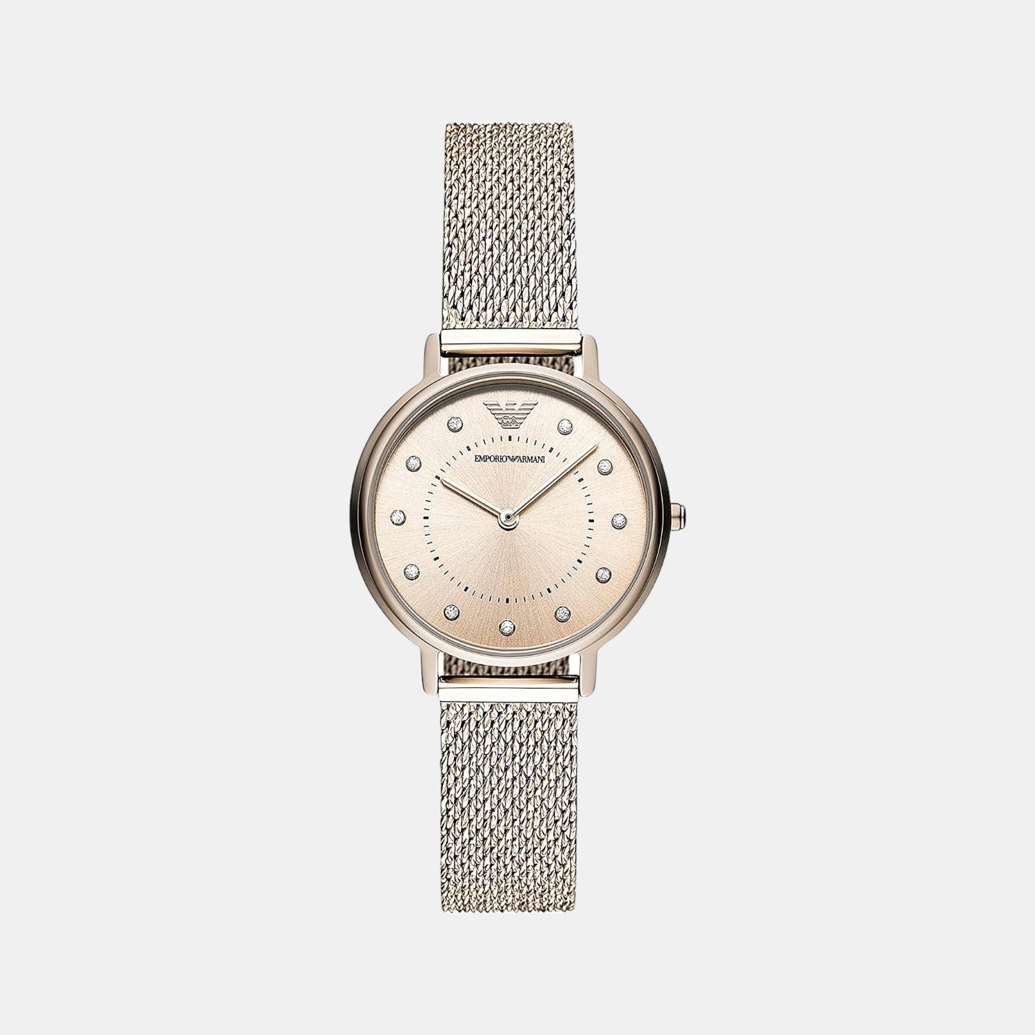 Kappa Women Quartz Pink Dial Analog Stainless Steel Watch AR11129