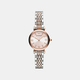 Gianni T-Bar Women Quartz Pink Dial Analog Stainless Steel Watch AR11223