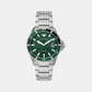 Sea Explorer Men Quartz Green Dial Analog Stainless Steel Watch AR11338