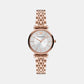 Gianni T-Bar Women Quartz Silver Dial Analog Stainless Steel Watch AR11446