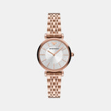 Gianni T-Bar Women Quartz Silver Dial Analog Stainless Steel Watch AR11446