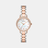 Cleo Women Quartz Mother Of Pearl Dial Analog Stainless Steel Watch AR11499