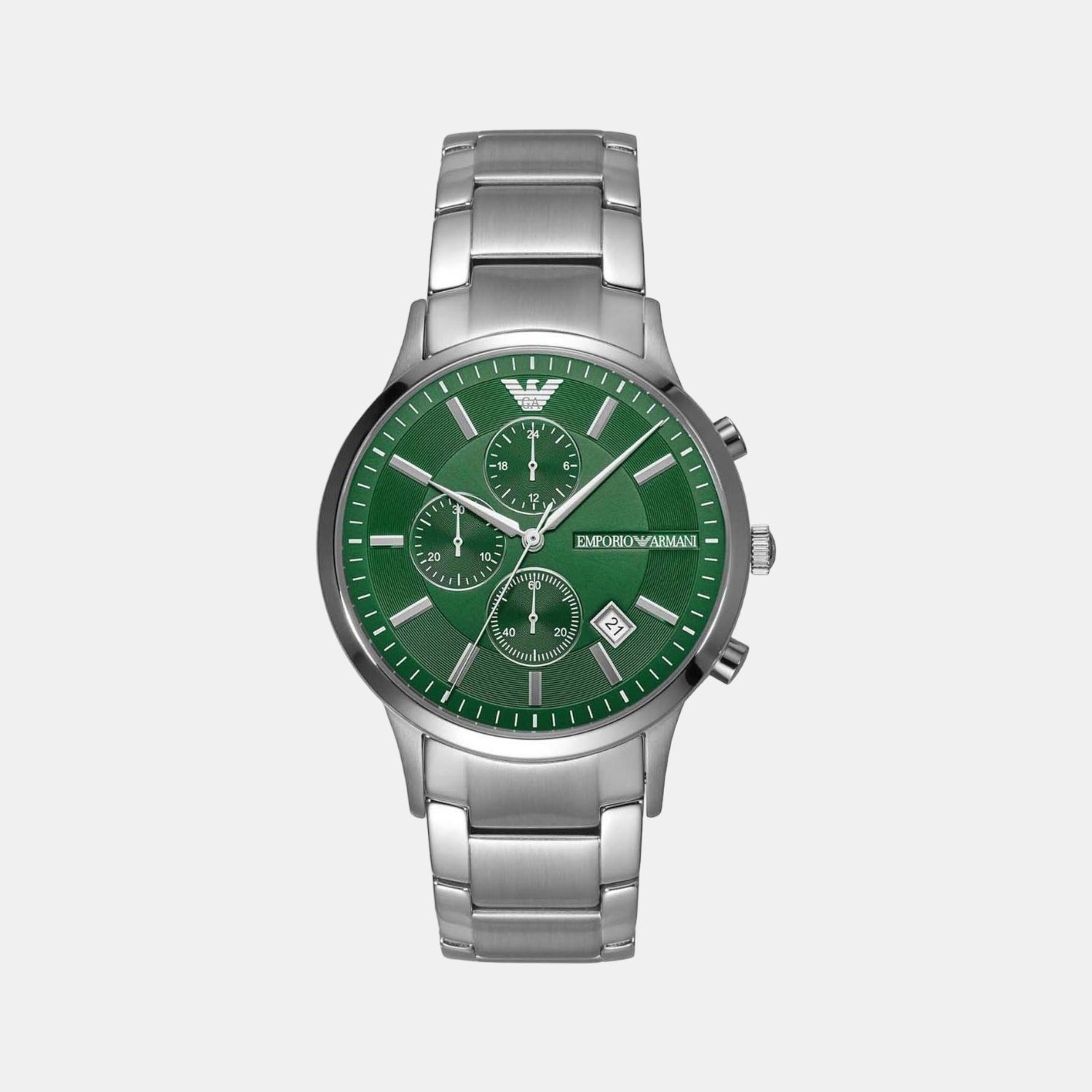 Renato Men Quartz Green Dial Chronograph Stainless Steel Watch AR11507