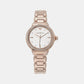 Na Women Quartz White Dial Analog Stainless Steel Watch AR11523