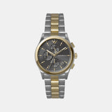 Paolo Men Quartz Grey Dial Chronograph Stainless Steel Watch AR11527