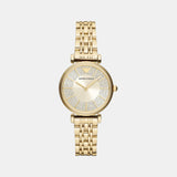 Cleo Women Quartz Black Dial Analog Stainless Steel Watch AR11608