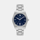 Federico Men Quartz Blue Dial Analog Stainless Steel Watch AR11620