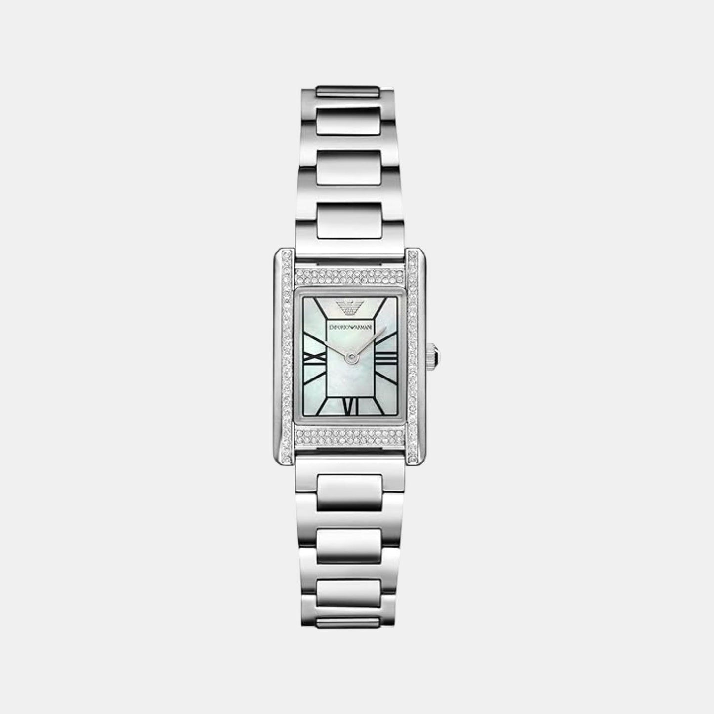Na Women Quartz Mother Of Pearl Dial Analog Stainless Steel Watch AR11625