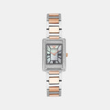 Genni Women Quartz Silver Dial Analog Stainless Steel Watch AR11626