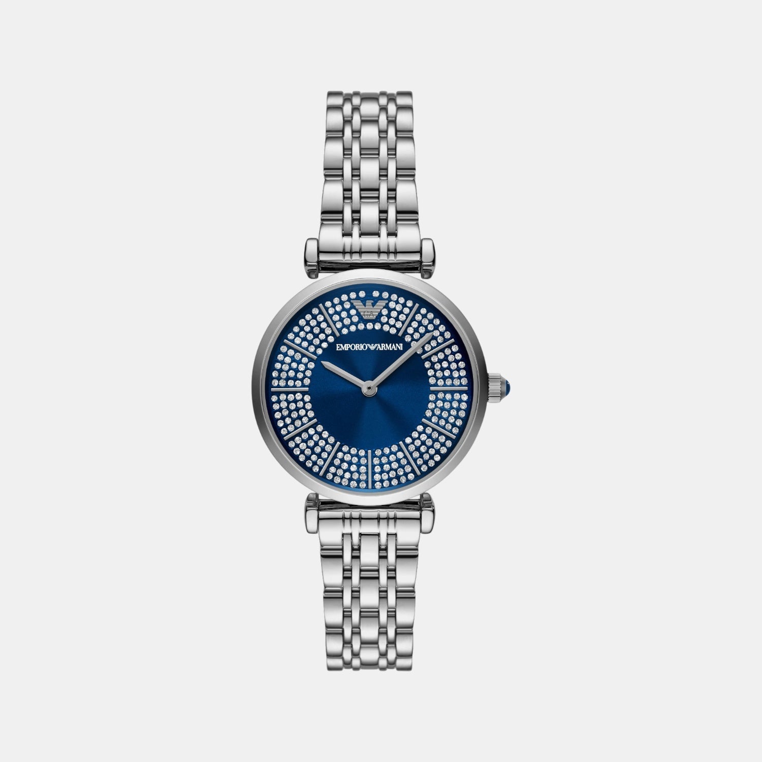 Women Quartz Grey Dial Analog Stainless Steel Watch AR11627
