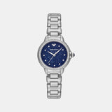 Women Quartz Mother Of Pearl Dial Analog Stainless Steel Watch AR11630