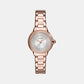 Women Quartz Mother Of Pearl Dial Analog Stainless Steel Watch AR11633