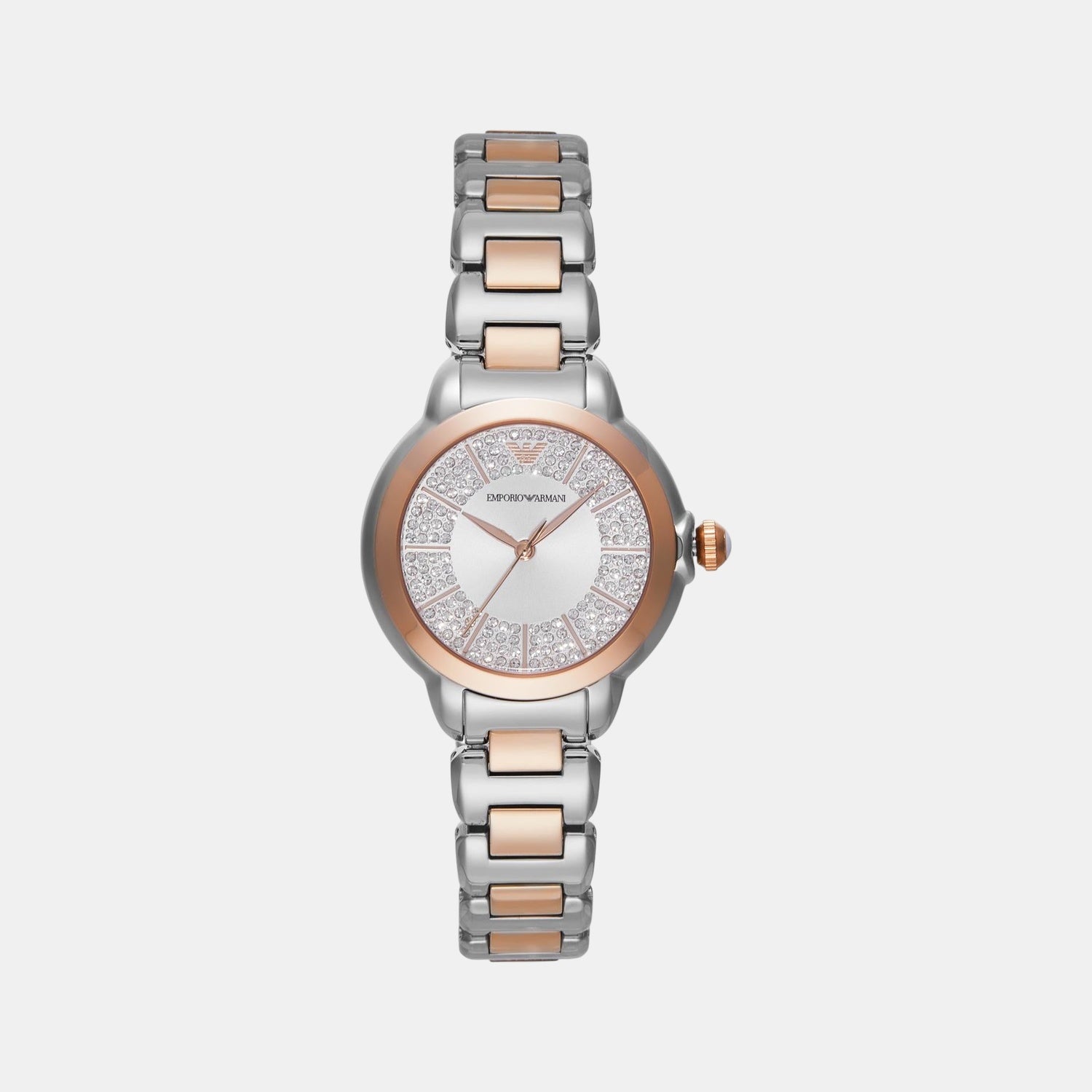 Women Quartz Blue Dial Analog Stainless Steel Watch AR11643