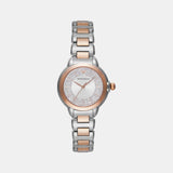 Women Quartz Blue Dial Analog Stainless Steel Watch AR11643