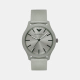 Men Quartz Grey Dial Analog Fabric Watch AR11653