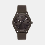 Men Quartz Brown Dial Analog Plastic Watch AR11655
