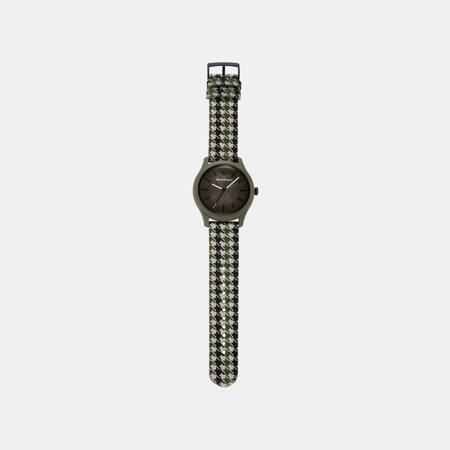 Men Quartz Green Dial Analog Plastic Watch AR11694