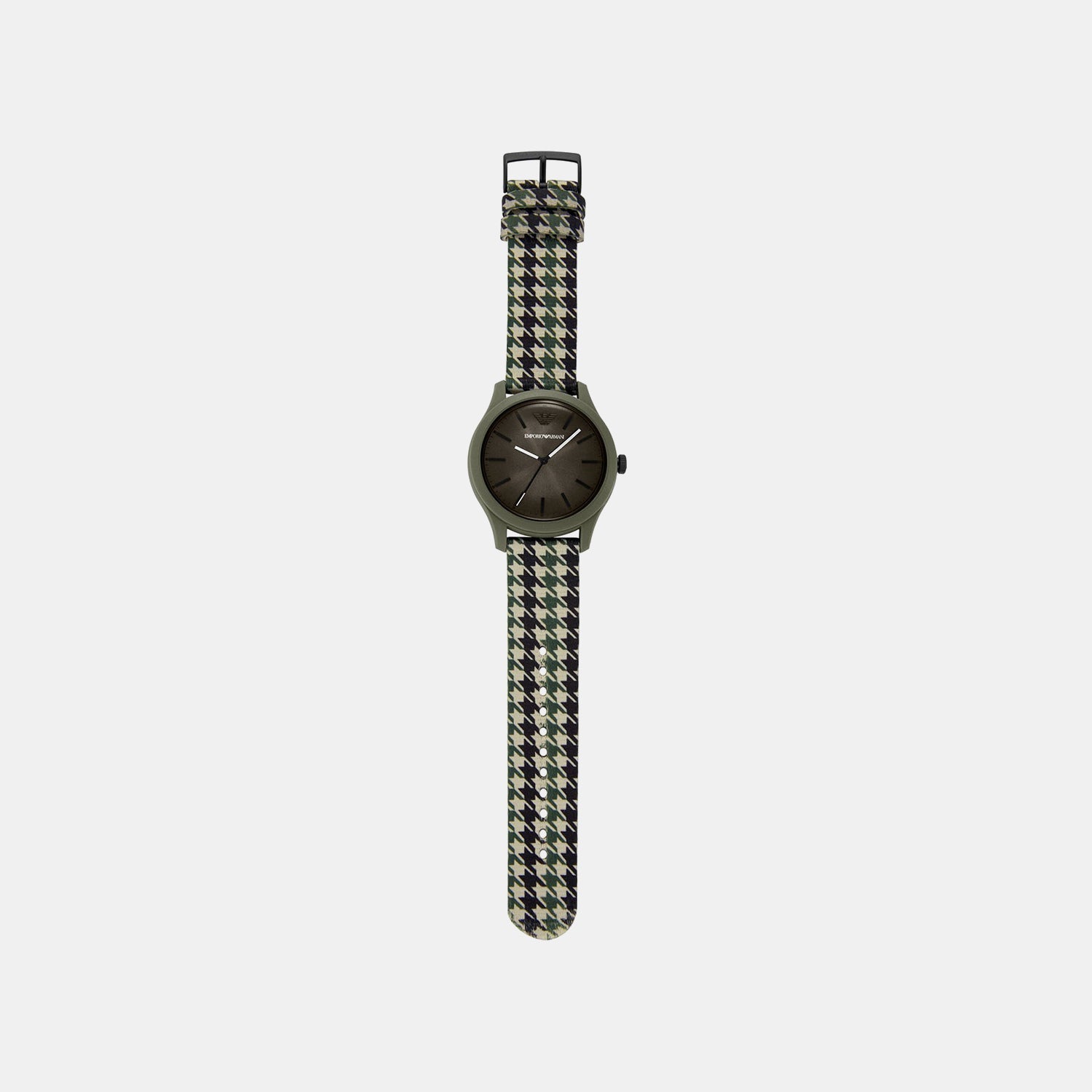 Men Quartz Green Dial Analog Plastic Watch AR11694