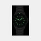 World Explorer Men Solar Green Dial Analog Stainless Steel Watch AR11698