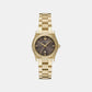 Women Quartz Black Dial Analog Stainless Steel Watch AR11700