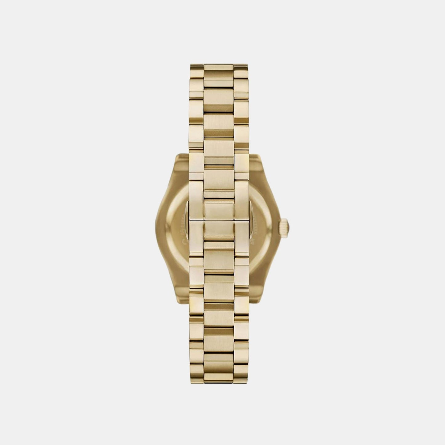 Women Quartz Black Dial Analog Stainless Steel Watch AR11700
