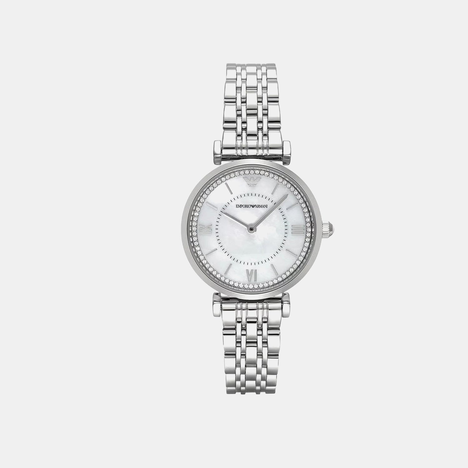 Women Quartz Gold Dial Analog Stainless Steel Watch AR11701