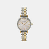 Women Quartz Brown Dial Analog Stainless Steel Watch AR11702