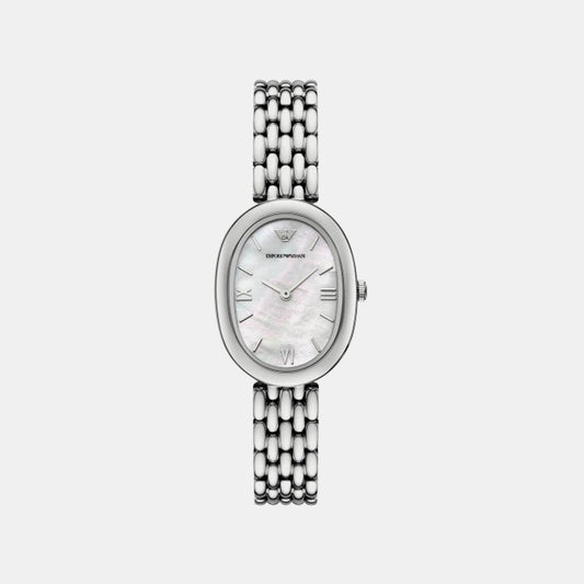Women Quartz Brown Dial Analog Stainless Steel Watch AR11706