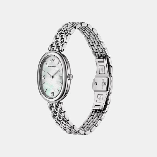 Women Quartz Brown Dial Analog Stainless Steel Watch AR11706