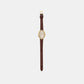 Women Quartz Grey Dial Analog Leather Watch AR11708
