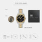 Men Quartz Black Dial Analog Stainless Steel Watch AR11715