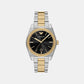 Men Quartz Black Dial Analog Stainless Steel Watch AR11715