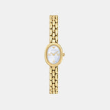 Women Quartz Mother Of Pearl Dial Analog Stainless Steel Watch AR11721