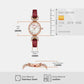 Women Quartz Gold Dial Analog Leather Watch AR11737