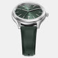 Men Quartz Green Dial Analog Leather Watch AR11749