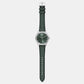 Men Quartz Green Dial Analog Leather Watch AR11749