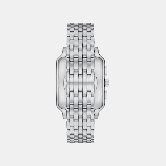 Men Quartz Blue Dial Multi-Function Stainless Steel Watch AR11750