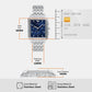 Men Quartz Blue Dial Multi-Function Stainless Steel Watch AR11750