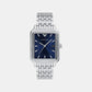 Men Quartz Blue Dial Chronograph Stainless Steel Watch AR11754