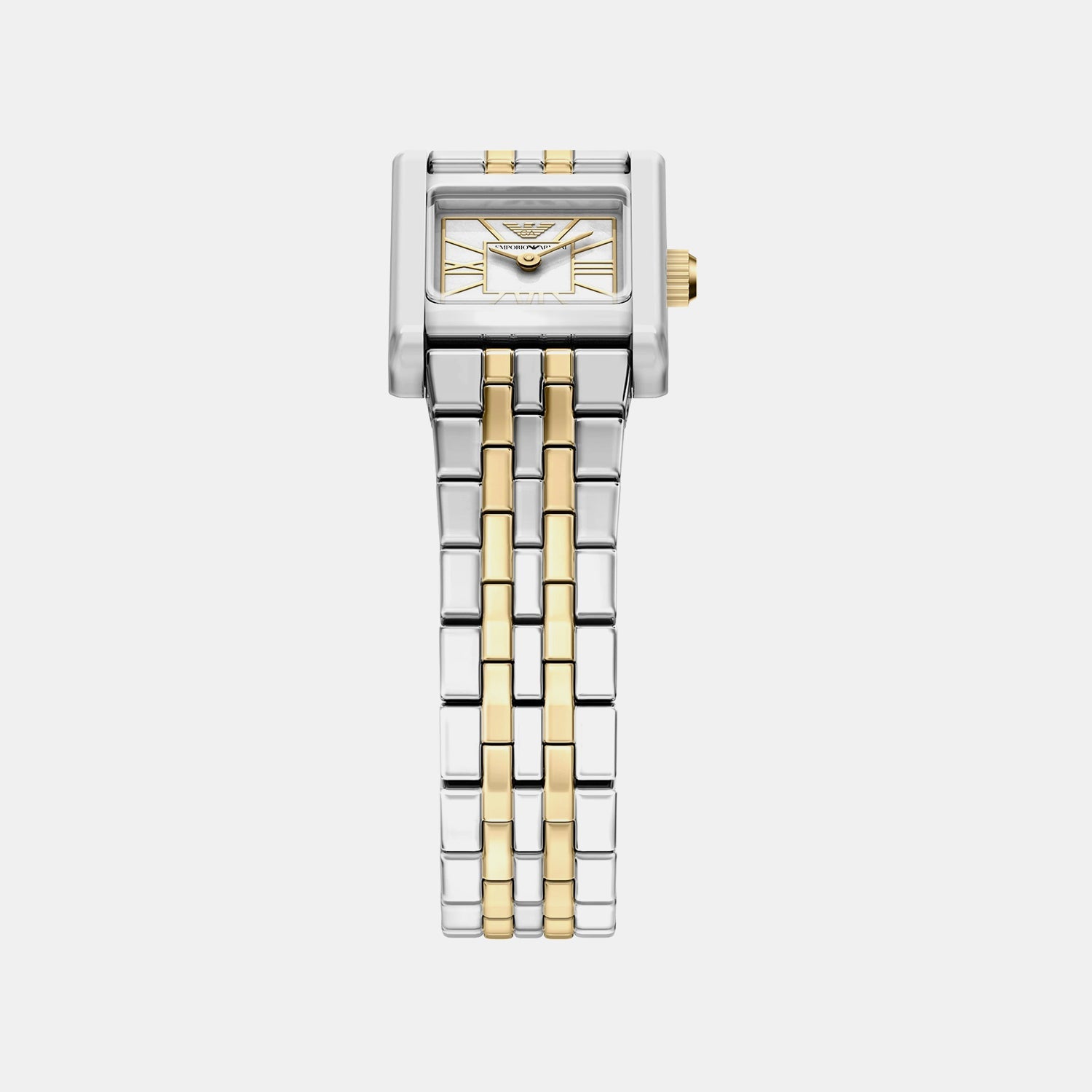 Women Quartz Mother Of Pearl Dial Analog Stainless Steel Watch AR11763