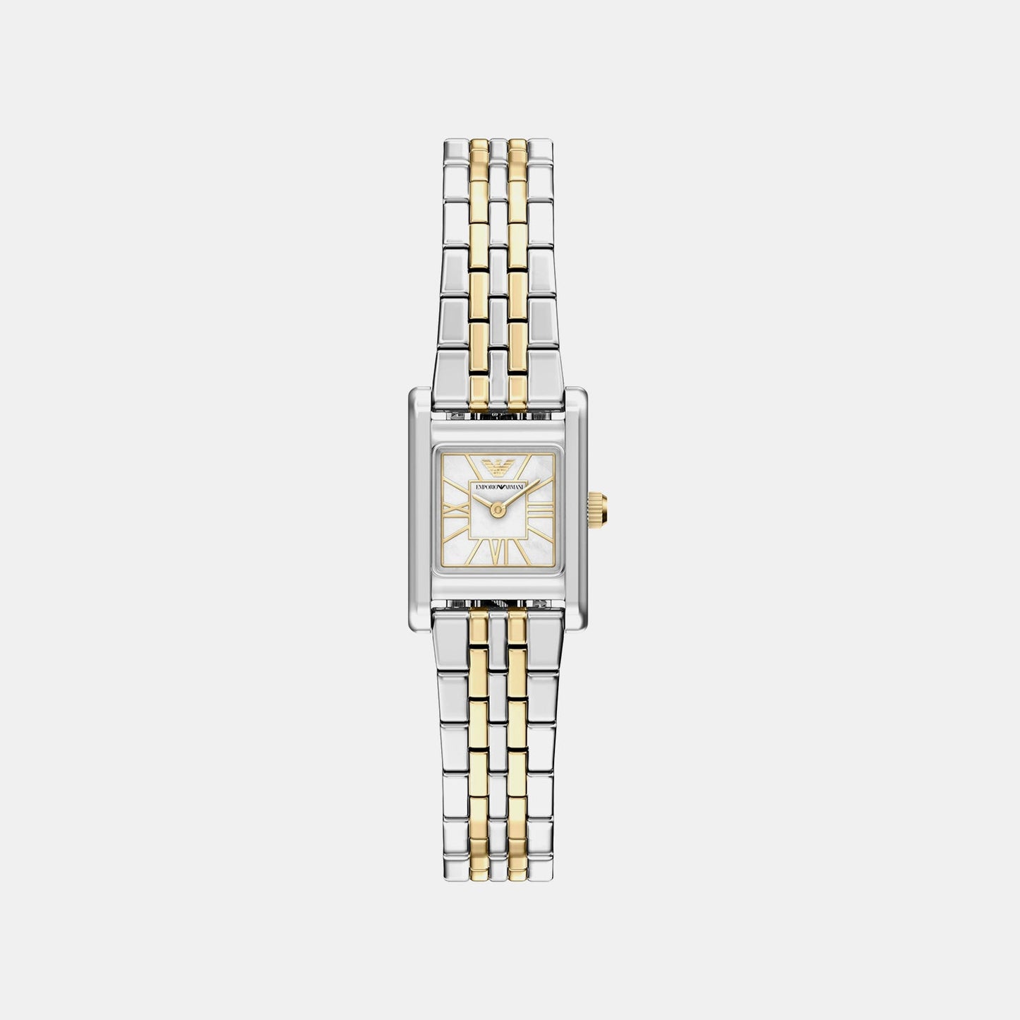 Women Quartz Mother Of Pearl Dial Analog Stainless Steel Watch AR11763